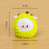 Micro Paisaje Creativo Dibujos Animados Doce Signos del Zodiaco Frutas Figuras Decoraciones DIY Accesorios de Bolsa Sorpresa Adornos de Escritorio