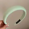 Diadema de Rayas Diagonales de Colores Color Primavera Esponja Pinza para el Cabello de Punta Alta Versátil para Salir Diariamente Diadema Accesorio para el Cabello