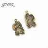 YuenZ Accesorios para joyería DIY Colgante de aleación de Papá Noel Colgante pequeño de aleación retro I106