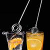 Cuchara para miel con palito de acero inoxidable 304, creativa, para mezclar miel, mermelada y miel