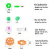 Traje de joyería DIY transfronterizo de Amazon arcilla blanda de 24 colores cuentas de vidrio de 24 colores cara sonriente Colgante de cuentas