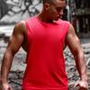 Camiseta sin Mangas Chaleco Deportivo para Hombre Holgado Europeo y Americano Casual Chaleco Moderno Entrenamiento Fitness Logotipo Impreso Personalizado