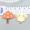 1 nuevo colgante de aleación de goteo colorido de Acción de Gracias colgante accesorios para pulsera collar diy
