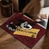 Capacho de Cachorro Fofo Tapete de Entrada Tapete Antiderrapante Resistente à Sujeira Resistente ao Desgaste Tapete de Chão Tapete de Banheiro Tapete para Pés Dropshipping