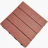 Suelo de Madera Plástica para Exteriores Jardín Balcón Impermeable Anticorrosión Autoinstalable Terraza Patio Villa Ensamblaje a Presión Suelo de Madera Plástica