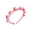 Banda para el cabello con textura de fideos de burbujas Sanrio para niñas que no se ata la cabeza, linda banda para el cabello de princesa con diseño de viento, banda para el cabello antideslizante con dibujos animados de colores