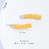 Accesorios diy Oro Fa Sha Viejo de Larga Duración Campanas Dobladas Sutra del Corazón Mariposa Amor Flores Dos Mundos Huan Lian Peng Proverbios de Seis Caracteres