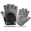 Guantes de Ciclismo para Hombre y Mujer D233 Medio Dedo Antideslizantes Transpirables Amortiguadores Ejercicio Gimnasio Bicicleta Deportes Protección Solar Transpirables