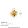 Acessórios de Joias DIY Transfronteiriços Europeus e Americanos Aço Inoxidável Banhado a Ouro 18K Tênis de Lona Torre Urso Dentes de Lobo Guitarra Pingente Mulheres