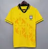 Camiseta Retro de Brasil Local y Visitante Five-Star 980204 Edición Especial Versión Fan Selección Nacional Versión Tailandesa
