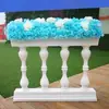 Valla de Pilar Romano para Bodas Divisor de Carretera de Plástico Accesorios para Bodas Valla de Hierro Forjado Adornos para la Zona de Entrada