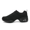 Nuevos zapatos de baile de verano superficie de malla tejida transpirable zapatos de baile moderno zapatos de baile cuadrado para adultos zapatos de baile para mujer al por mayor