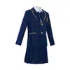 Uniforme Escolar Primaria y Secundaria Uniforme de Jardín Traje de Estudiante Primavera y Otoño Traje de Presentación para Estudiantes de Primaria Traje Estilo Británico para Niños traje Estilo Universitario