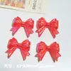 Hermosa Niña Moño Cadena para Teléfono Móvil DIY Cuentas Hecho a Mano Cuentas Sueltas Accesorios Joyería Llavero Colgante Colgante para Coche Pajarita