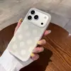 Aplicável à capa de celular Apple 17promax silicone líquido cor pura bolinhas grandes iPhone16 capa protetora com sensação de pele