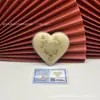 Amor no Dia dos Namorados Chinês Peça de Ouro em Forma de Coração 52mg Ouro Puro 999 Presente de Dia dos Namorados Chinês Ouro Casca d'Água Atacado