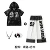 Ropa de Performance Hip-Hop para Niños, Trajes de Baile de Verano Hip-Hop para Niños, Trajes de Baile de Jazz Hip-Hop Modernos y Geniales para Niñas