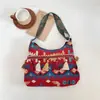 Bolso de mujer con flecos estilo étnico bohemio, bolso de hombro único, moderno, elegante, tendencia callejera, estilo vacacional, gran capacidad, bolso cuadrado pequeño