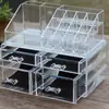 Prateleira Organizadora de Mesa para Quarto, Prateleira de Armazenamento Multifuncional, Caixa de Armazenamento para Cosméticos, Gaveta Transparente, Porta-Batons de Múltiplas Camadas