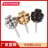Clavo para correa de guitarra eléctrica, hebilla de madera para correa de guitarra, antideslizante, grande, accesorios para clavos de cola de guitarra