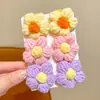 Diadema de Flores Nuevo Estilo 2025 Goma para el Pelo de Niña Cuerda para el Pelo Nueva de Otoño e Invierno para Niñas Adorno para la Cabeza Diadema Coreana para Niños
