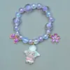 Pulsera Nueva para Niñas, Estilo Versátil para Viajes de Bebé, Joyería Linda de Conejo, Joyería para la Mano de Niña Pequeña, Estilo Princesa