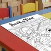 Pósters para colorear de compra directa transfronteriza, libros para colorear con temática de mascotas lindas, libros de dibujo para niños, colorear divertido de buscar y rellenar, iluminación, dibujo a mano
