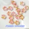 Material de Abalorios para Joyería Hecha a Mano de Cinco Puntas Glaseadas Doradas para Niñas, Accesorios para Pendientes, Collares, Pulseras