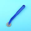 Distância roda alfaiataria traçando roda de scribing roda de couro espaçamento scribing roda de friso plástico crimping wheel crimping wheel