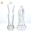 Suministro puntual botella de perfume de cola de pez de 15 ml blanco cristal fondo grueso empaque creativo para viaje portátil con color de atomizador personalizable