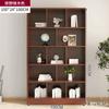 Estante de Chão Prateleira de Armazenamento Doméstico Quarto Prateleira de Armazenamento Multicamadas Sala de Estar Vitrine Simples Armazenamento Lateral de Parede Armário de Livros