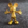 Perro Ratón de Muñeca Individual Adornos Decorativos para Hornear Pasteles Adornos para Coche Mesa DIY Hecho a Mano