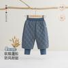 Pantalones de Algodón para Niños Otoño e Invierno 150g Niños y Niñas Bebé Acolchados Casuales Cálidos de Una Sola Capa Pantalones Casuales para Salir en Año Nuevo