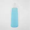 Chaleira esportiva para corrida ao ar livre, TPU, borracha macia, dobrável, proteção ambiental, 250ml, para ciclismo, escalada, 8.8OZ