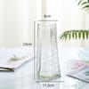 Moda Nórdica Vaso Triângulo Aurora Decoração de Casa Estrelas Luminosas Criativo Martelo Vidro Vaso Decoração