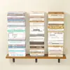 Estante de Pared, Tablero de Pared, Tablero sin Pintura, Estantería de Pared, Tablero Divisor de Madera Maciza, Tablero de Almacenamiento Colgante