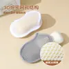 Bolsa de Rede para Sabonete Sanduíche Temu Bolsa de Rede para Sabonete com Bolhas Esfoliante Bolsa de Sabonete de Rede com Cordão para Banho