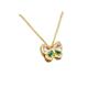 Collar Colgante Mariposa Oro Arena Circonita Micropavimentada, Accesorios de Moda y de Alta Gama para Mujer, Joyería de Nicho Estilo Simple y de Lujo Ligero