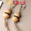 Sonajeros de Semillas y Cáscaras de Frutas, Manualidades Artísticas, Carrillones de Viento Hechos a Mano, Colgantes de Frutas para Plantas, Adornos Colgantes para Mochilas y Coches