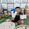 Lote de fornecimento haste moldada de PTFE sem manchas pretas material Dongyue fabricando tubo moldado de PTFE