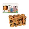 Bolsa para excrementos de perro transfronteriza, gruesa y degradable, recogedor de excrementos, dispensador de bolsas para excrementos de perro, suministros de limpieza