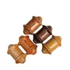 Colgante de Rueda de Oración Tallada de Sándalo Accesorios para Manualidades Pequeñas Artesanías de Madera Partes de Colgante para Pulsera de Cuentas de Oración Budistas