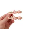 Horquilla Divertida Linda de Queso Estrella Horquilla Divertida Clip para Flequillo Lateral Roto Accesorios para el Cabello Suaves y Lindos para Niña
