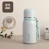 Nueva Taza de Bolsillo Portátil Taza de Viaje de Acero Inoxidable con Correa, Taza Térmica Sencilla para Hombres, Mujeres, Niños y Estudiantes