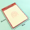 Bloc de Notas con Pinza B5 Star Little People Bloc de Escritura Ins Bloc de Notas de Memo de Alto Valor Bloc de Notas con Pinza Desprendible