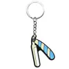 Serie Creativa Nueva de Salón Peluquería Adornos Colgantes de Goma Suave de PVC Llavero Accesorios Decorativos Pequeños de Bricolaje Venta al por Mayor en Stock