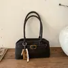 Bolsa de Mão Retrô de Nicho Transfronteiriça para Mulheres 2026 Inverno Novo Estilo Alta Qualidade Elegante Simples Bolsa de Ombro Sob o Braço