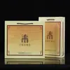 Bolsa de Regalo para Cigarrillos Bolso Chino Bolsa de Papel Kraft para Tabaco Empaque de Regalo de Mano para Tabaco y Vino