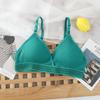 Hermoso Sujetador de Espalda al por Mayor para Mujer 2025 Otoño Taza Suave Fina Transpirable Estudiante Pecho Pequeño Sin Aros Almohadilla para el Pecho Sujetador