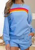 Conjunto de Cinta de Bloques de Color Europeos y Americanos Otoño/Invierno 2026 para Mujer, Popular Venta Online Transfronteriza, Nuevo Conjunto de Hogar de Otoño para Mujer